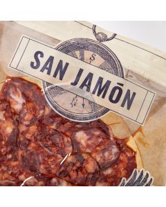 Sliced Ibérico Chorizo Plate